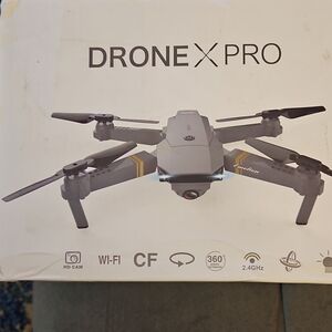 Drone X Pro Gray Foldable Wi‑Fi Camera Drone